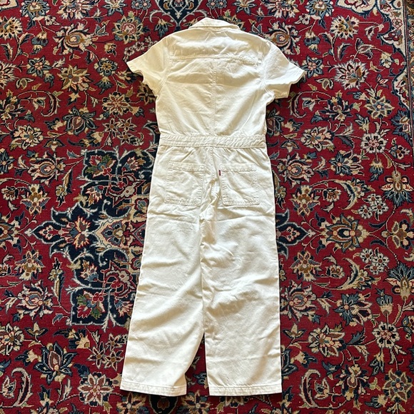 Levi’s short sleeve heritage jumpsuit | Serenity Now (white) | XS | NWT - Picture 5 of 6